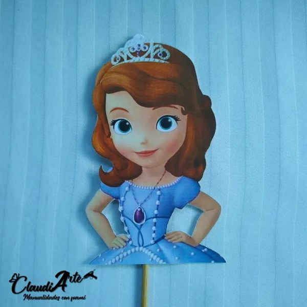 Cake topper (Princesa Sofía)