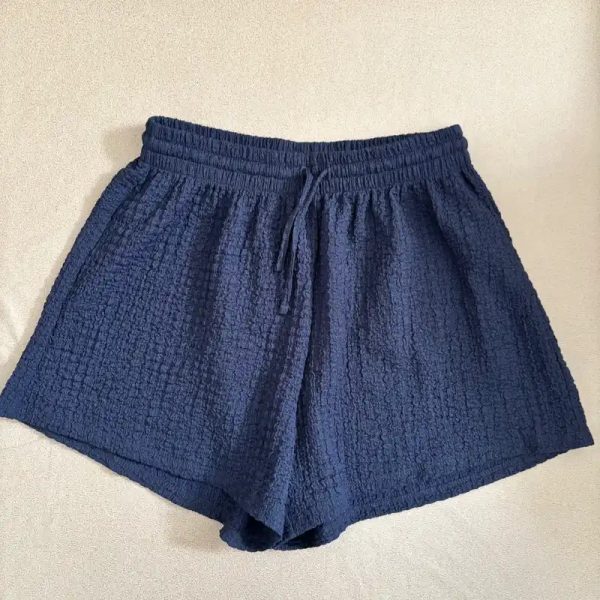 Shorts azul ligero