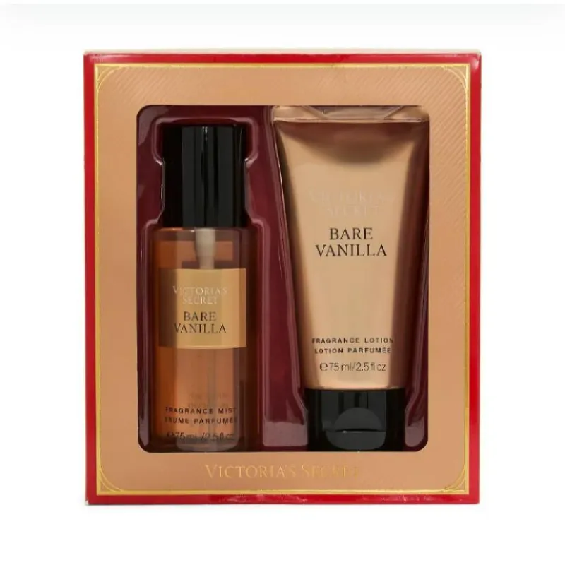 Set de crema y colonia bare vainilla