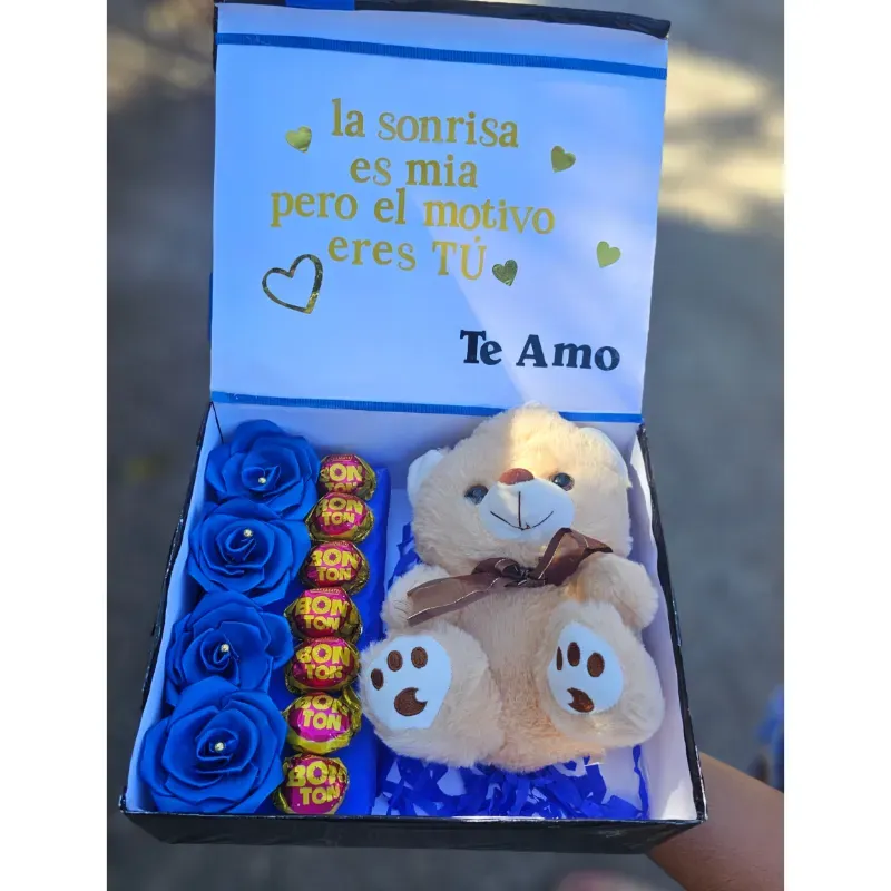 Caja de regalo para hombre con Peluche