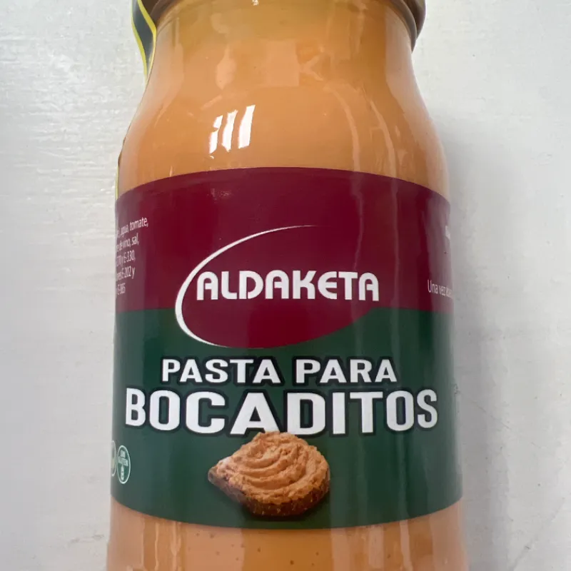 Pasta de bocadito aldaketa