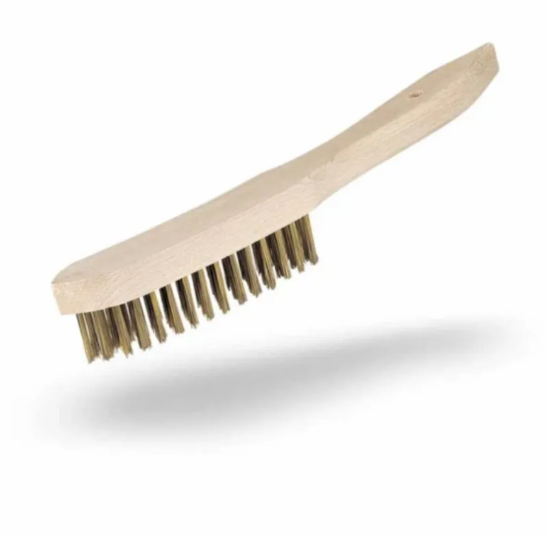 Cepillo de alambre ancho