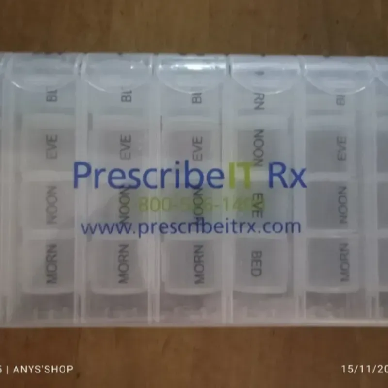 Organizador de pastillas / Pastillero