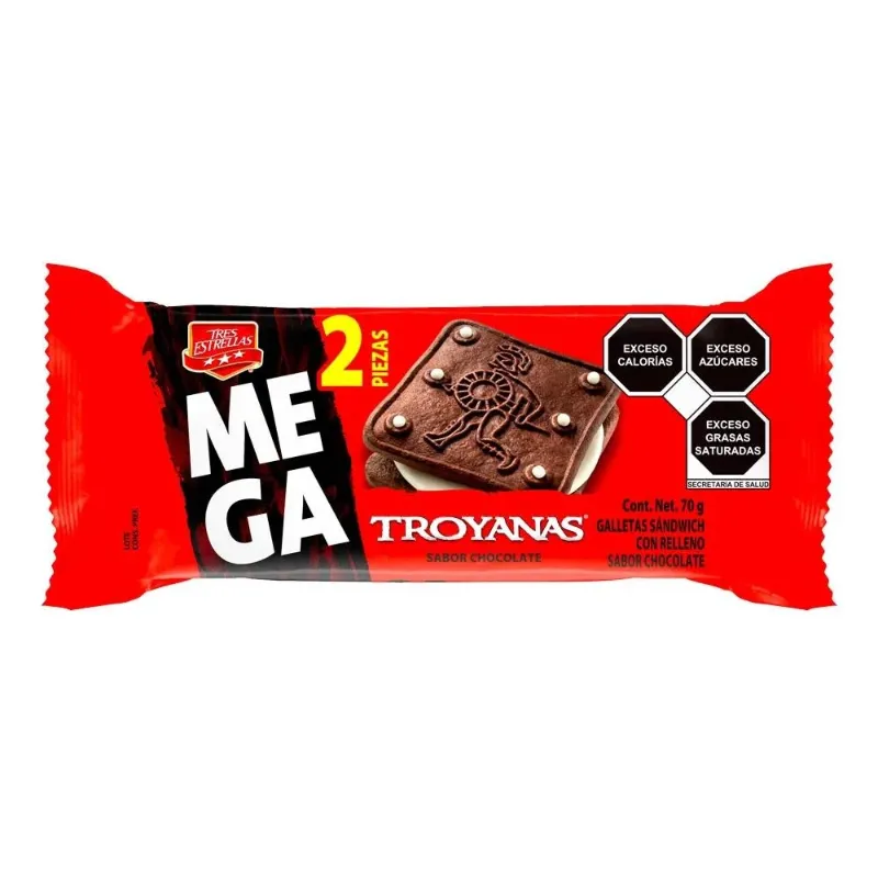 Galletas Mega Troyanas