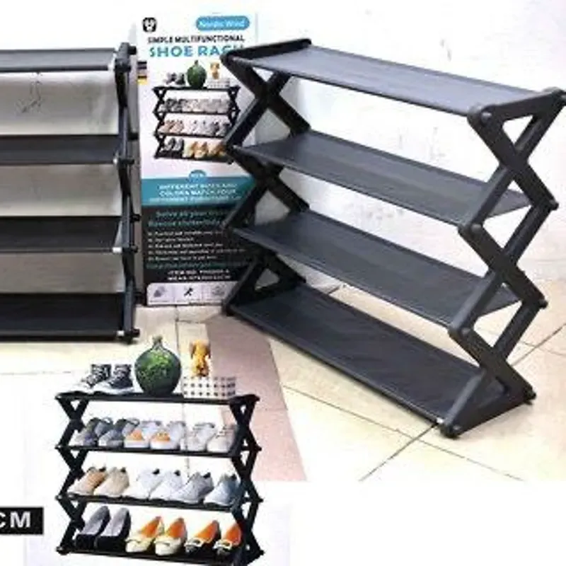 Zapatera de 4 pisos.