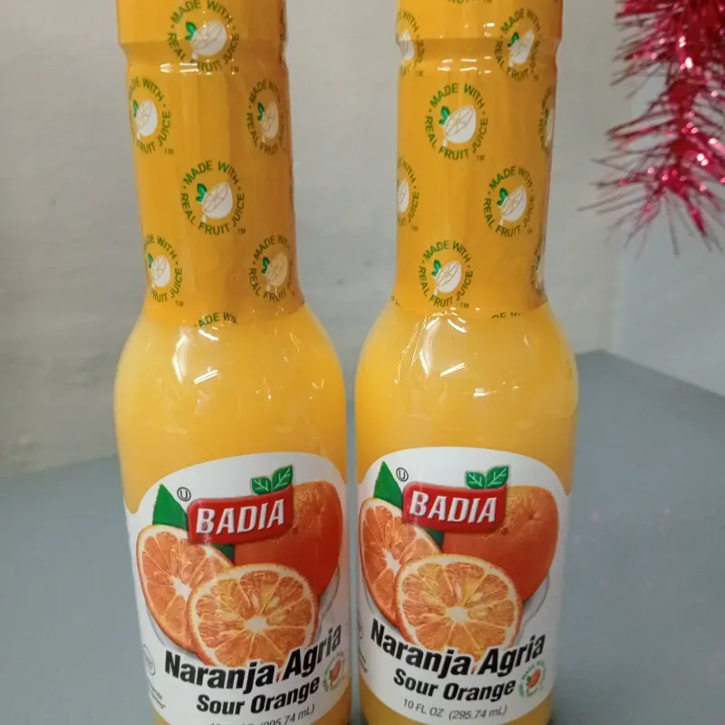 Zumo de naranja agria