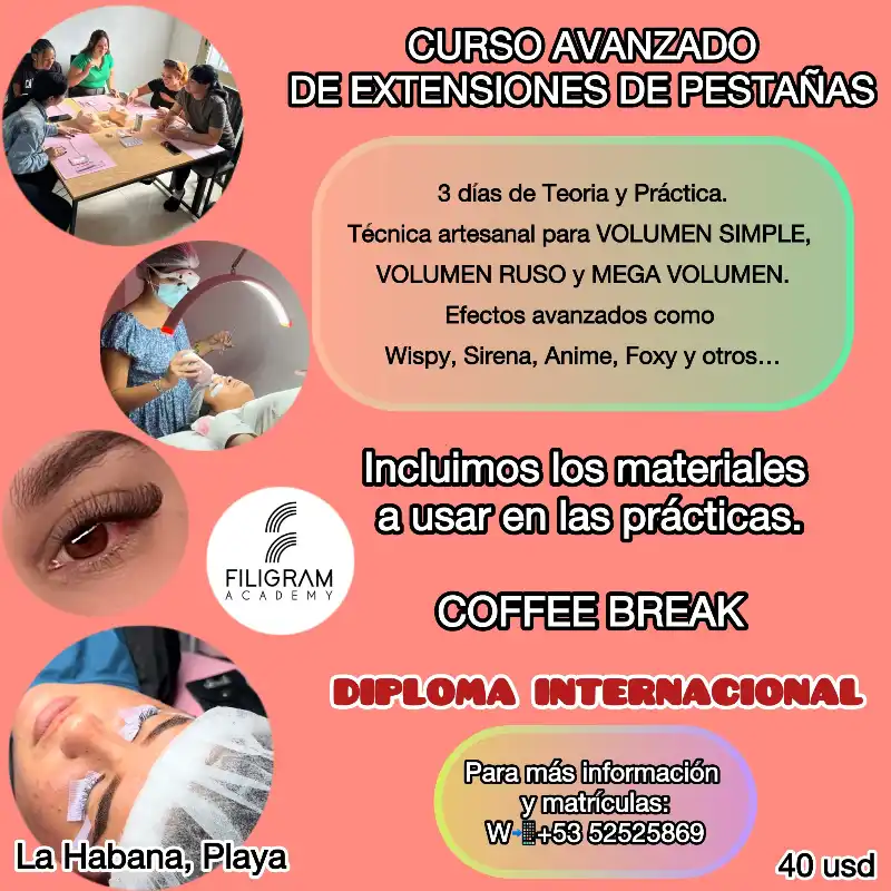 EXTENSIONES DE PESTAÑAS/ Nivel Avanzado