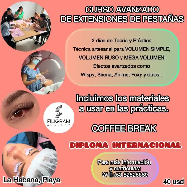 EXTENSIONES DE PESTAÑAS/ Nivel Avanzado