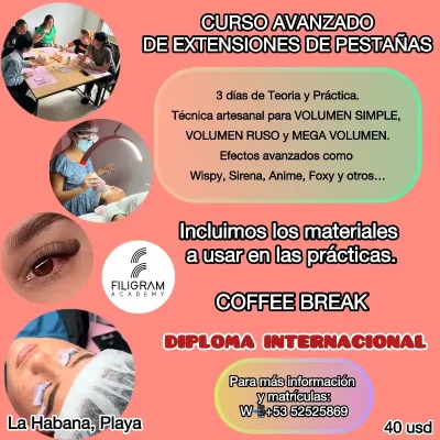 EXTENSIONES DE PESTAÑAS/ Nivel Avanzado