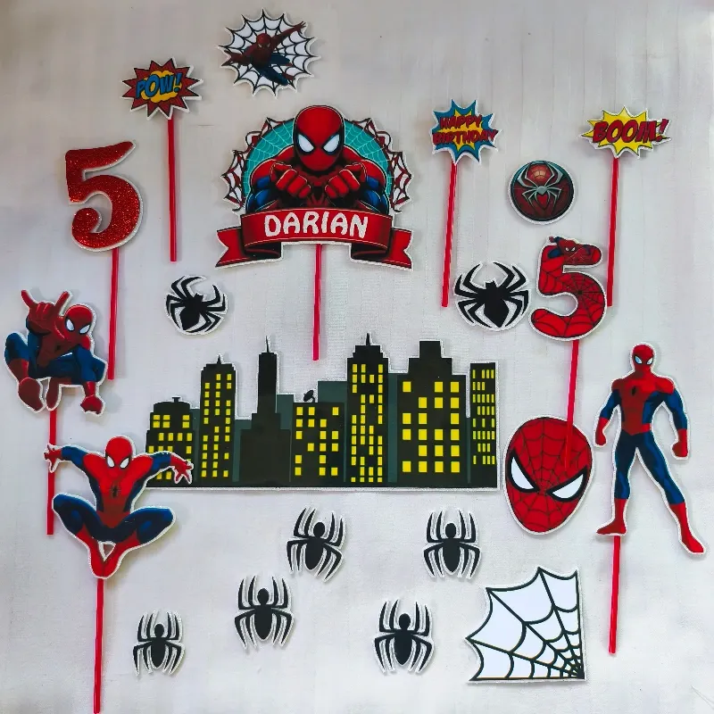 Cake topper (Spiderman)