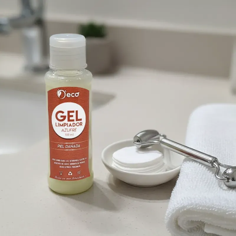 Gel limpiador de azufre