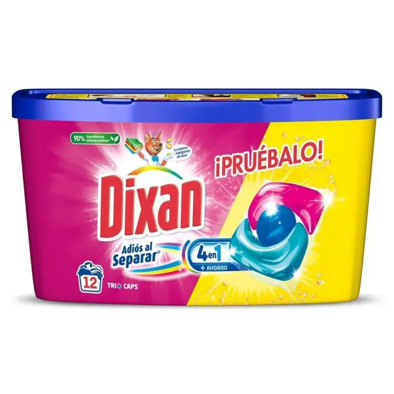 CÁPSULAS  DIXAN 4 en 1