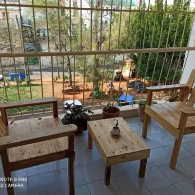 Juego 2 butacas y mesita