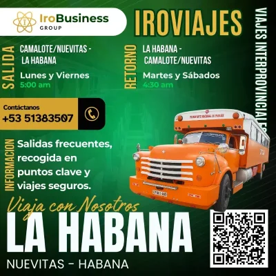 Viajes Interprovinciales (Camalote/Nuevitas - La Habana) (La Habana - Camalote/Nuevitas)