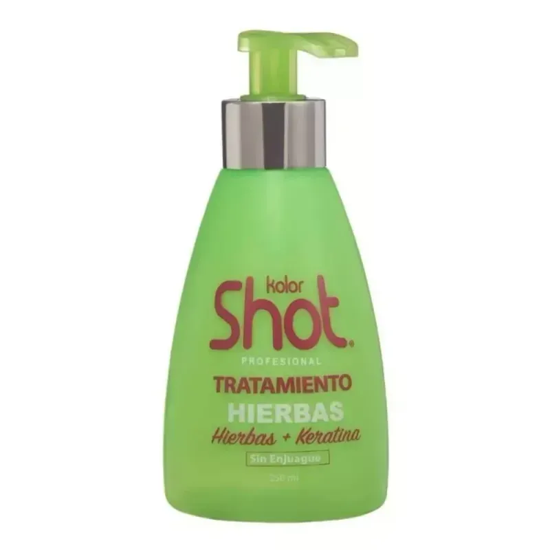 TRATAMIENTO CABELLO TEÑIDO DE HIERBAS+KERATINA KOLOR SHOT