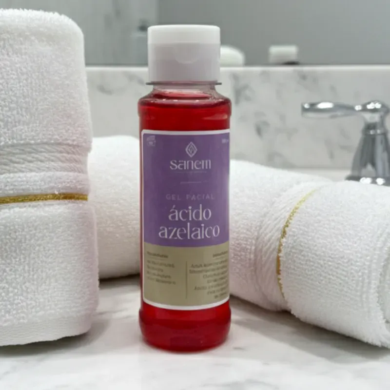Gel limpiador facial de Ácido Azelaico 120ml (Sanem)