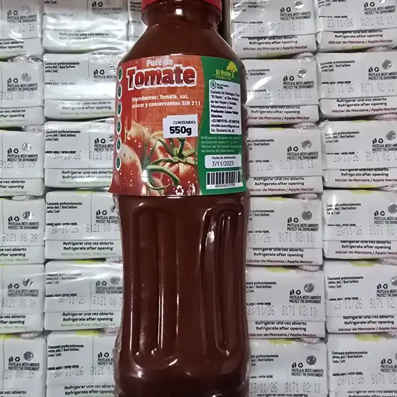 Pure de tomate El roble 550g