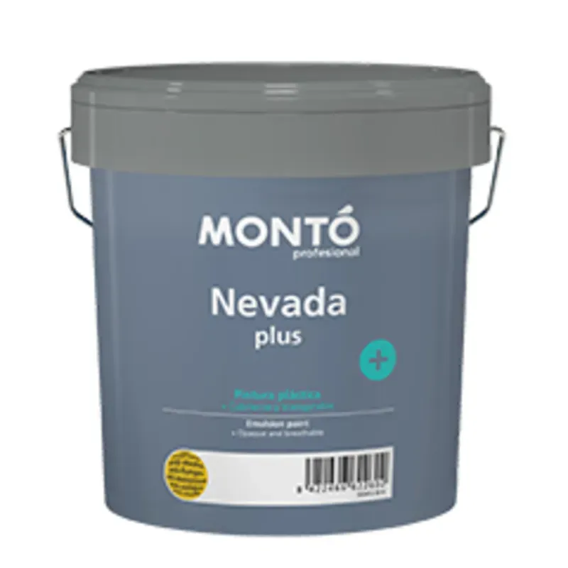 Pintura Vinil Montó Nevada Plus. 4 Lt.
