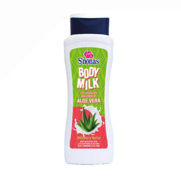 Body Milk Aloe Vera 500ml, S'nonas