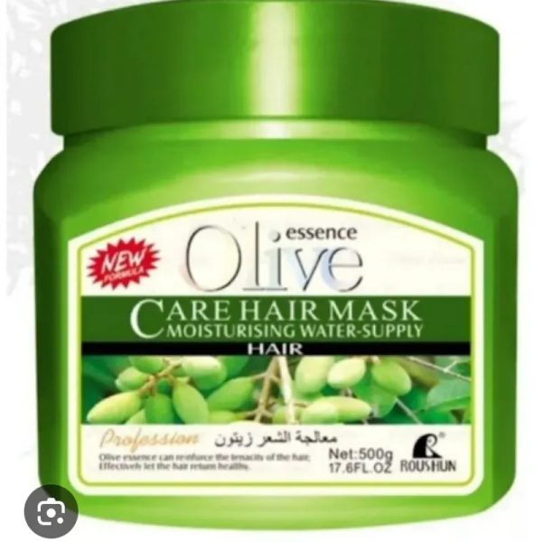 Tratamiento capilar de aceite de oliva