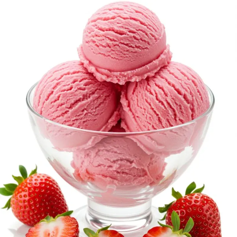 Helado de fresa  4 litros.