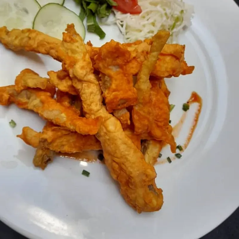 ESPARLAN DE PESCADO/BREADED FISH SLICES