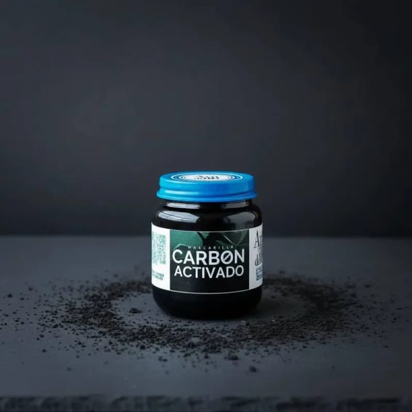 MASCARILLA DE CARBON ACTIVADO 100 ml