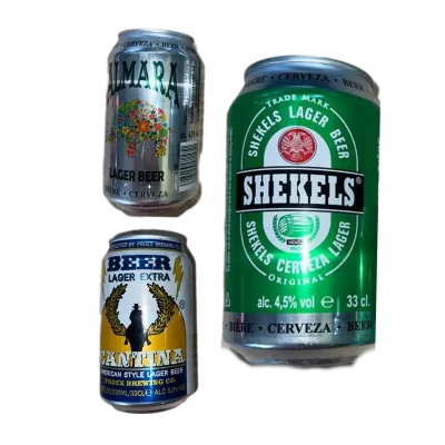 Caja de cerveza importada (23.80USD x 24UNID)