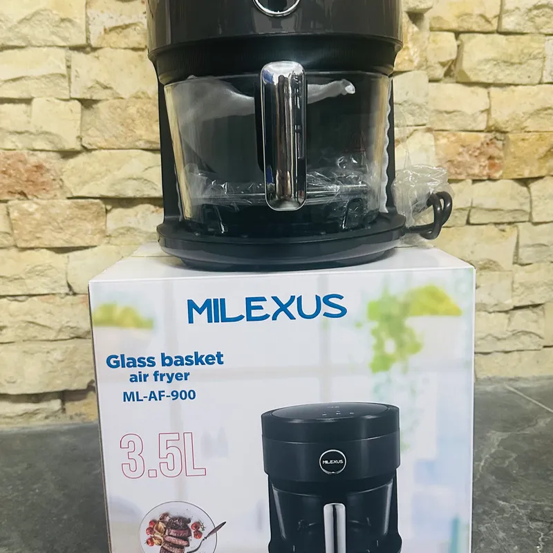 Freidora de Aire Milexus Cristal 900