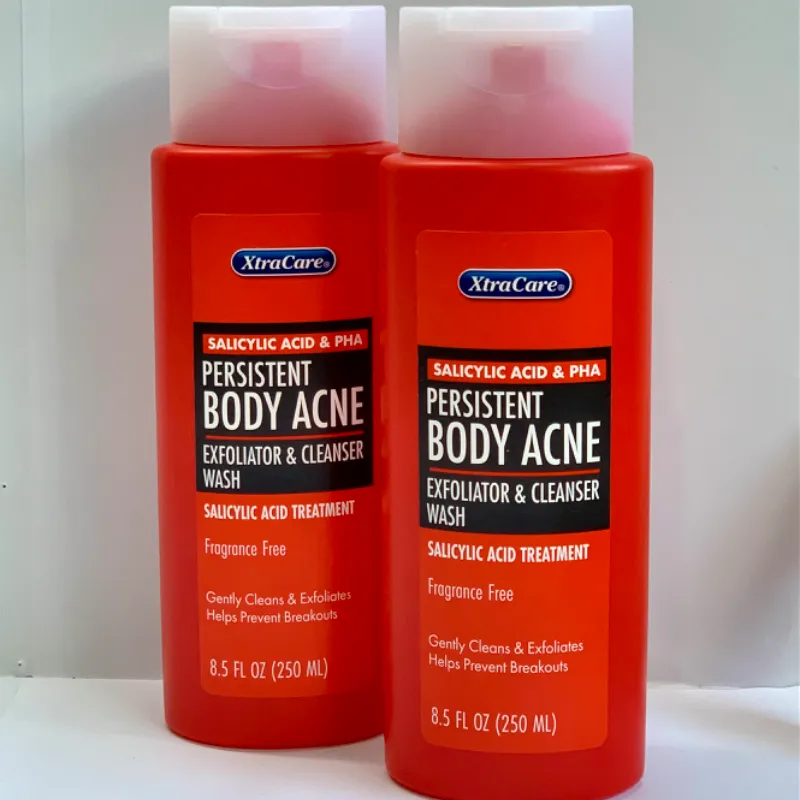 Exfoliante y limpiador para el tratamiento del acné