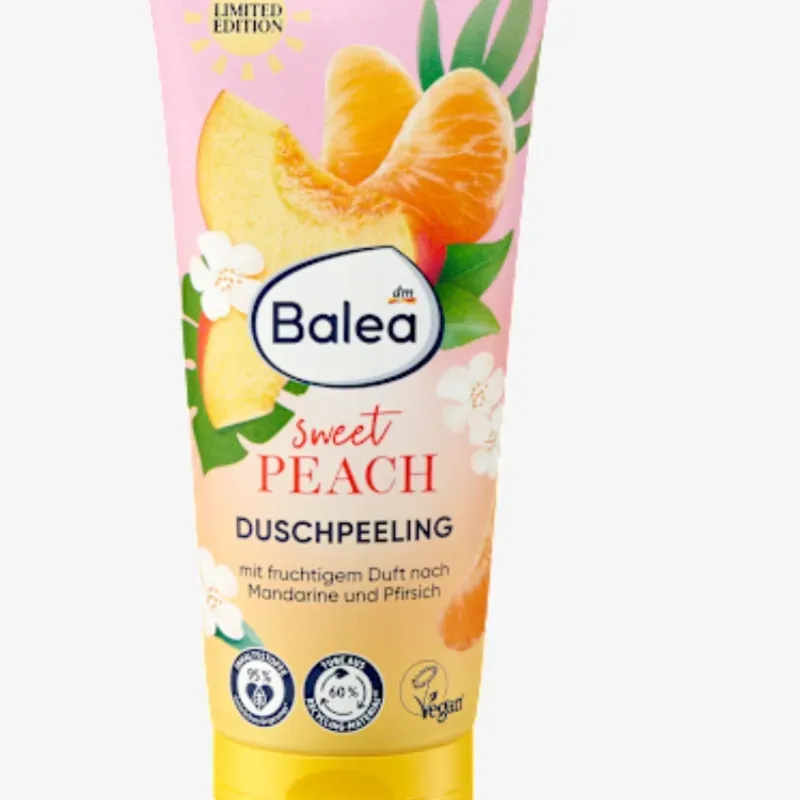 EXFOLIANTE CORPORAL DE MANDARINA Y MELOCOTÓN DULCE (200 ml)