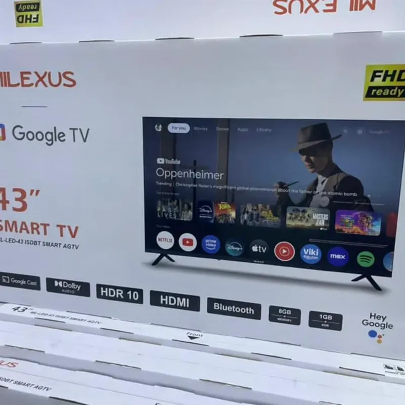 ⚪Smart TV Milexus 43 pulgadas