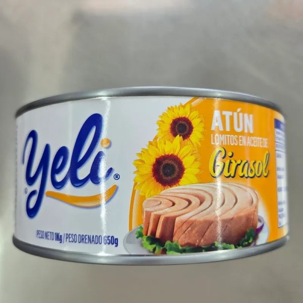 Lomos de atún en lata Yeli 1kg