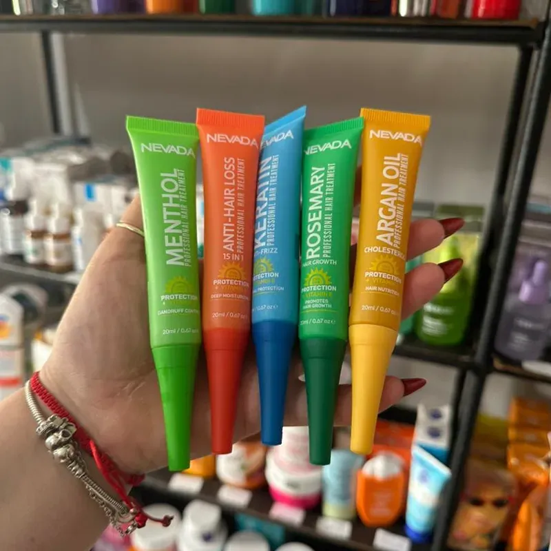 Ampolletas de tratamiento capilar