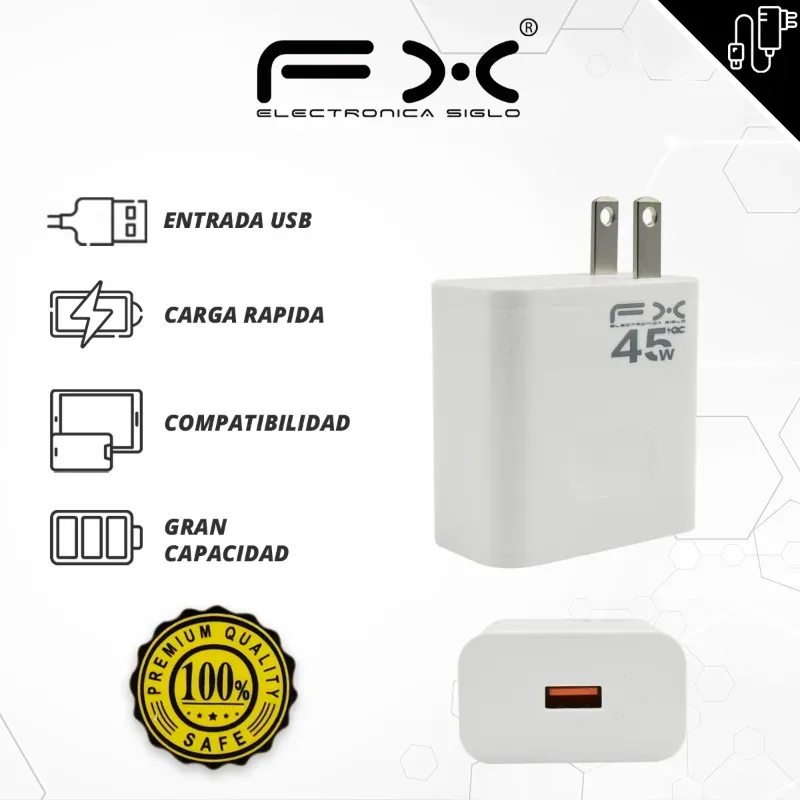 PIÑAS DE CARGA 45W.