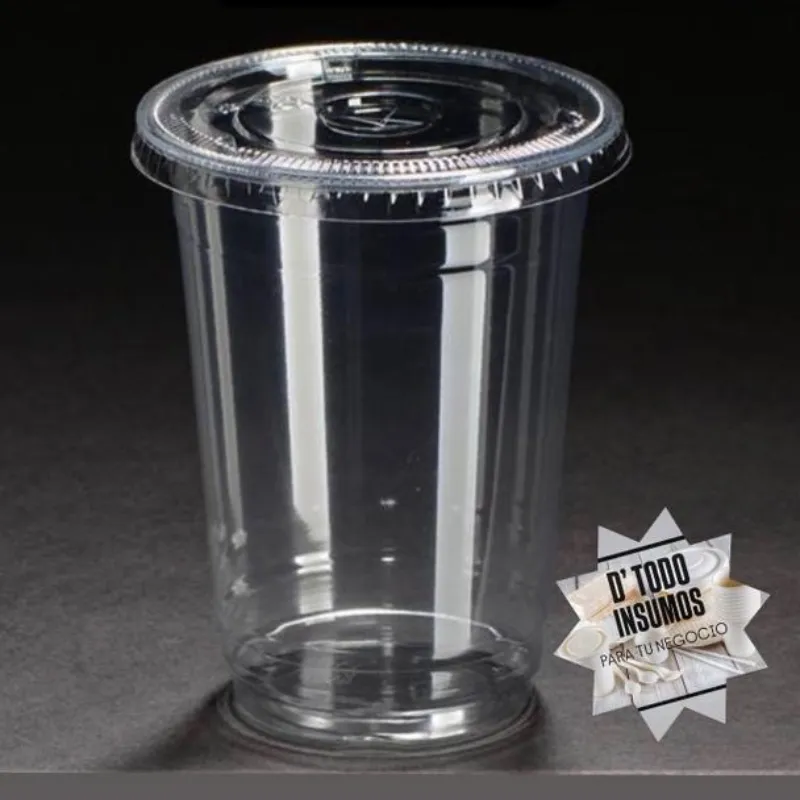 Vaso 16oz/Tapa Plana
