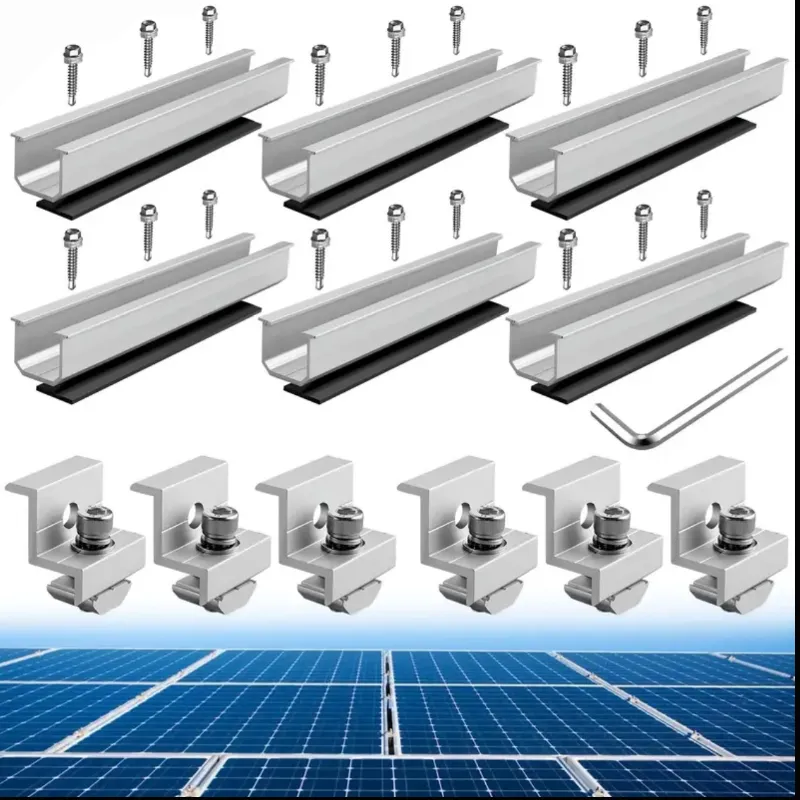 Kit de 6 piezas de soporte de montaje de panel sol