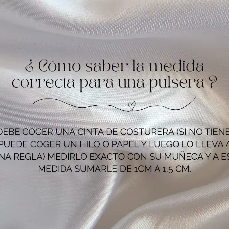 Guía de Talla para Pulseras