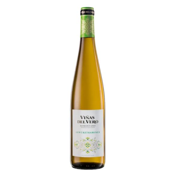 Vino Blanco Gewürztraminer D.O. Somontano VIÑAS DEL VERO 750ml/6 Caja