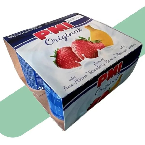 Yogurt Sabor Fresa  - Plátano 