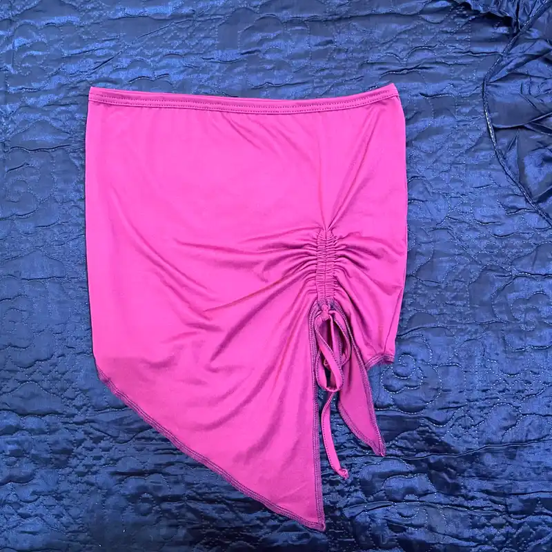 Blusa estraple malva