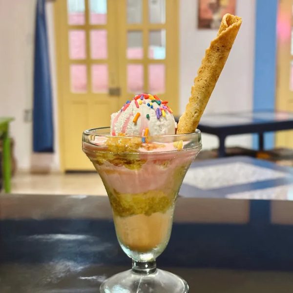 Flan Helado