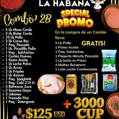 Combo de Comida # 2B