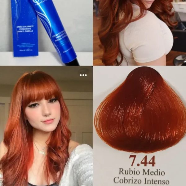 7.44 Rubio medio cobrizo intenzo