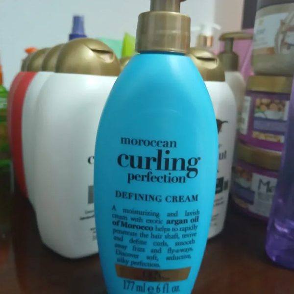 Crema para definir rizos de aceite de Argán