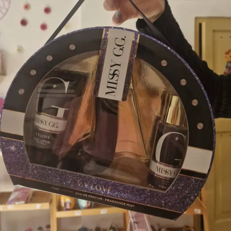 Set perfume + colonia+ crema