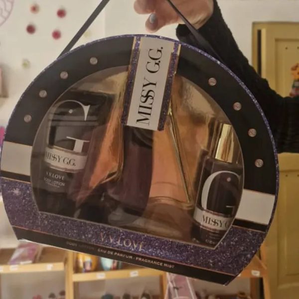 Set perfume + colonia+ crema
