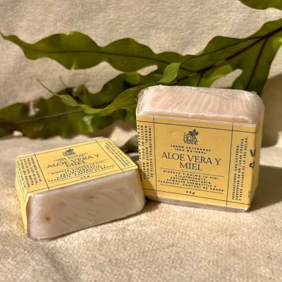 Jabón mini de Aloe vera y Miel