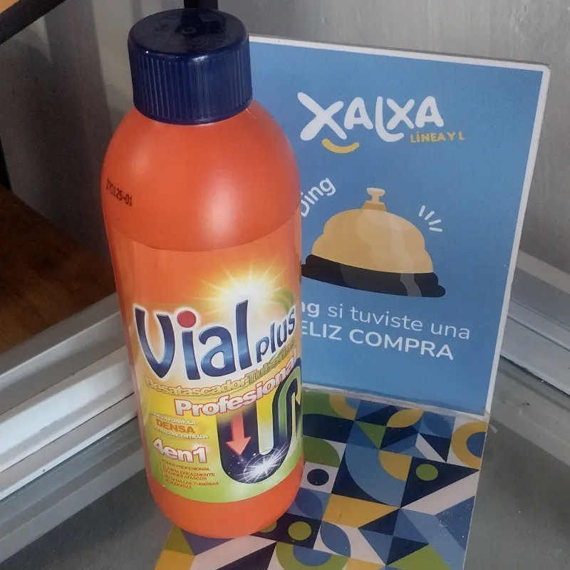 Desatascador Liquido Vial
