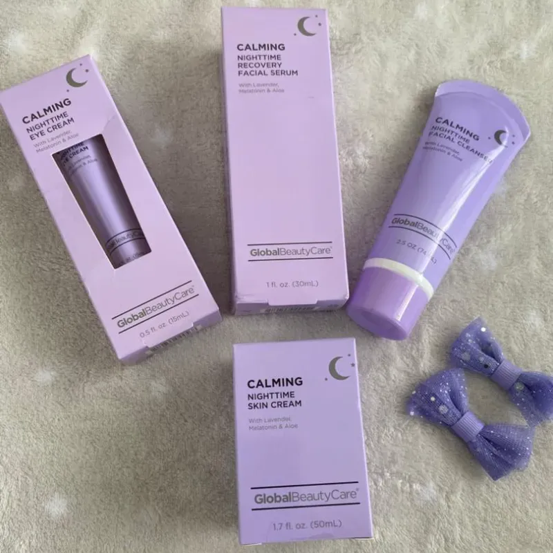 Kit Calming Nighttime – Global Beauty Care 4 pasos